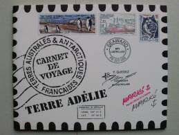 Frankreich TAAF 459/73 MH Booklet ** MNH, Tourismus: Landschaftsaquarelle Von Serge Markó - Carnets