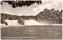 CH - SH - ZH - Rheinfall Mit Schloss Laufen - Ed. Rud. Suter N° 3384 (gelaufen /circulée) [Laufen-Uhwiesen] - Laufen-Uhwiesen 