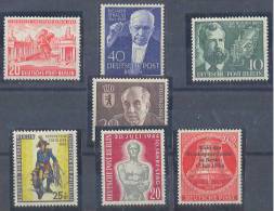 Germany West Berlin 7 Complete Series MNH ** - Nuovi