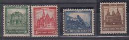 Germany Reich Old Architecture Mi#459/62 1931 MNH ** - Ungebraucht