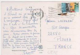 Beau Timbre / Carte Du 4/8/92 Pour La France - Cartas & Documentos
