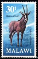 Malawi - 1971 Antelopes 30t Roan Antelope (**) # SG 383 , Mi 156 - Malawi (1964-...)