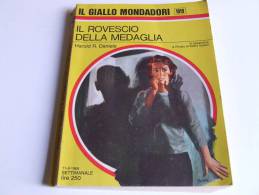 P146 Collana I Gialli Mondadori, N.1019, Il Rovescio Della Medaglia, Daniels, Giallo Poliziesco, Vintage - Thrillers