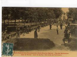 CPA ( PETANQUE )     Asile National Des Convalescents A Saint  Maurice Jeux De Boules Jeux De Quilles - Petanque