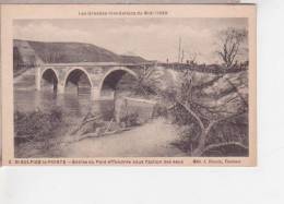 81.076/ ST SULPICE LA POINTE - Entrée Du Pont Effondrée Sous L'action Des Eaux - 1930 - Saint Sulpice