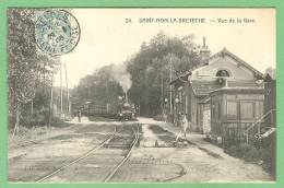 78 SAINT-NOMyla-BRETECHE - Vue De La Gare - St. Nom La Breteche