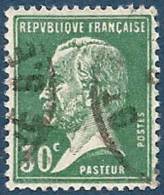 FRANCE Oblitéré Y&T N°174 Très Bien Centré - 1922-26 Pasteur