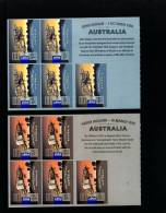 AUSTRALIA - 2010 CENTENARY OF POWERED FLIGHT TWO SELF-ADHESIVE SHEETLETS  MINT NH - Blocks & Sheetlets