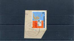 Greece- "Map Of Greece With The Postal Codes" 15Dr. On Fragment With "ANDROS (Cyclades)" [13.9.1983] XIV Type Postmark - Marcofilia - EMA ( Maquina De Huellas A Franquear)