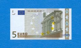 5  EURO - ALEMAGNE -  Serie   X 15541802471 - Codice Breve  R 001 C 5  -  Firma  TRICHET - 5 Euro