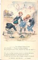 Illustrateur POULBOT  -  Poulbot Les Enfants L'aperçurent ... La Légende Des Siècles TTB - Poulbot, F.