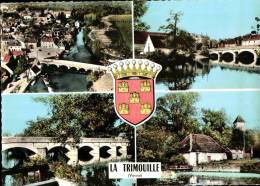 CPSM  LA TRIMOUILLE  , Multivues - La Trimouille
