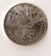 Piece Euro Des Régions Poitou Charente 2011 - Autres & Non Classés