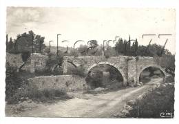 Cuers (83) : Le Chemin Sous L''aqueduc Romain En 1950. - Cuers