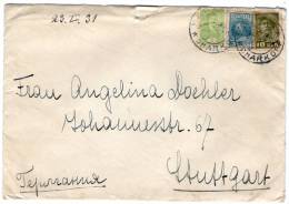 RUSSIA/RUSSIE-COVER FROM KHARKOV-UKRAINE TO GERMANY 1931/ITALIAN VICE CONSULATE - Cartas & Documentos