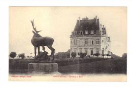 Dangu: Chateau Et Parc, Cerf (12-3971) - Dangu