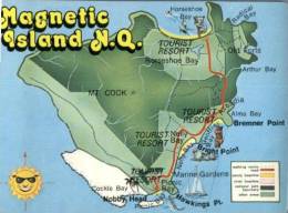 (415) Australia - QLD - Magnetic Island  Map - Altri & Non Classificati