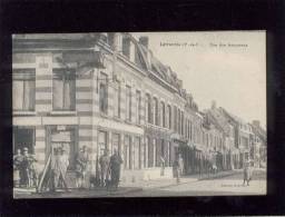 62 Laventie Rue Des Amoureux édit. Dubrulle Animée , Militaires , Tabac Buvette - Laventie