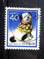 Japan - 1981 - Mi.nr.1497 - Used - New Year: Year Of The Dog - Toy Dog - Gebraucht