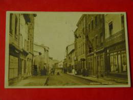 CARTE PHOTO PONTCHARRA-RHONE-GRANDE RUE-ANIMEE - Pontcharra-sur-Turdine