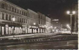 Kaiserslautern Bei Nacht Fruchthallstraße Bürstenwaren Fr. Frick Dujardin 1966 - Kaiserslautern