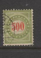 Yvert 35 Oblitéré - Postage Due