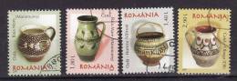 Roumanie 2007  Yv. No. 5242-5 , Serie Complete Obliteres - Oblitérés