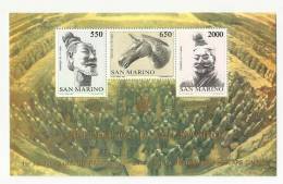 San Marino, Year 1986, SG MS 1274, Diplomatic Relations With Chinese People's Republic, MNH** - Blocchi & Foglietti