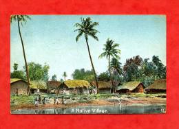 * ASIE-INDES-A Native Village-1906(Oblitération TUNG Et Timbre INDIA) - Other & Unclassified