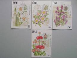 Irland 729/32 MK/MC ESST, Amtlich Nr. 1-4/1990, Irische Gartenblumen - Cartes-maximum