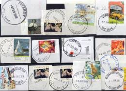 Australia Postmark Collection Victoria - 14 Distinct Marks A - Bolli E Annullamenti