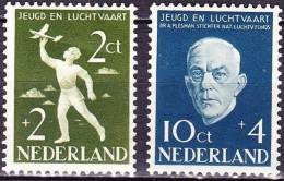 1954 Nationaal Luchtvaartfonds NVPH 647 / 648 Ongestempelde Serie - Ongebruikt