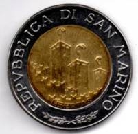 SAN MARINO 500 LIRE 1993 BIMETALLICA - San Marino