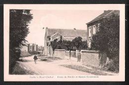 Fexhe Le Haut Clocher. Route De Neuville Et Maison Communale. Voyagée. - Fexhe-le-Haut-Clocher