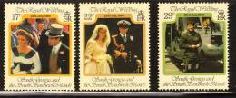 South Georgia 1986 Wedding Of Prince Andrew & Sarah Ferguson MNH - Georgia Del Sud