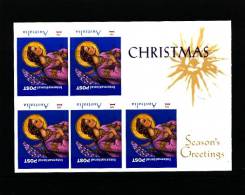 AUSTRALIA - 2005  CHRISTMAS SELF-ADHESIVE SHEETLET  MINT NH - Blocs - Feuillets