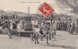 Algérie - Djelfa - Fontaine - Place Du Marché - Djelfa