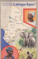 Afrique -  Gabon Tchad Congo - Afrique Equatoriale - Chasse éléphant - Gabon