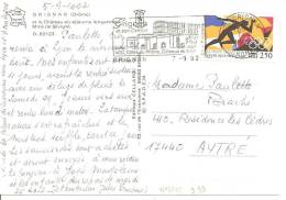 N°Y&T 2745  GRIGNON              Vers     AYTRE Le   07 SEPTEMBRE 1992 - Lettres & Documents