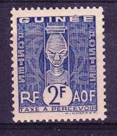 GUINEE TAXE N°34 Neuf Charniere - Unused Stamps