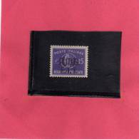 TRIESTE A 1949 AMG-FTT OVERPRINTED RECAPITO AUTORIZZATO 15 LIRE MNH BEN CENTRATO - Revenue Stamps
