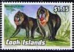 COOK ILES: Singes 1 Valeur Emise En 1997**  MNH - Apen