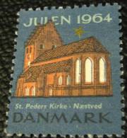 Denmark 1964 Christmas St Peters Church Naestved - Mint - Unused Stamps