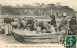 CANCALE LAVAGE DES HUITRES DANS LES PARCS DE LEHOERFF AUGUSTE FILS - Cancale