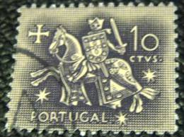 Portugal 1953 Medieval Knight 10c - Used - Gebraucht