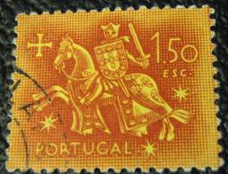 Portugal 1953 Medieval Knight 1.50e - Used - Used Stamps