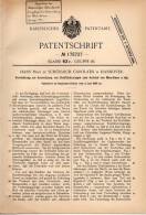 Original Patentschrift - Hans Prinz Zu Schönaich Carolath In Hannover , 1905 , Antrieb Für Automobile !!! - Other & Unclassified
