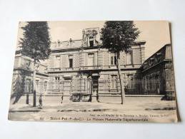 Carte Postale Ancienne : Saint-Pol : La Maison Maternelle Départementale - Saint Pol Sur Ternoise