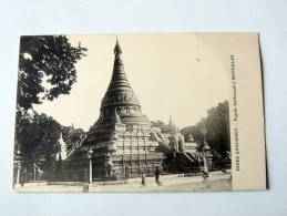 Carte Postale Ancienne : Indes Anglaises : Pagode Anidowyah à MANDALAY - Myanmar (Burma)