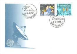 LUXEMBOURG 1988 EUROPA CEPT FDC  /zx/ - 1988